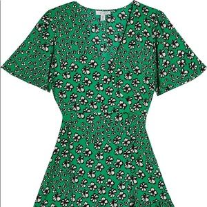 Top Shop Floral Tea Dress
